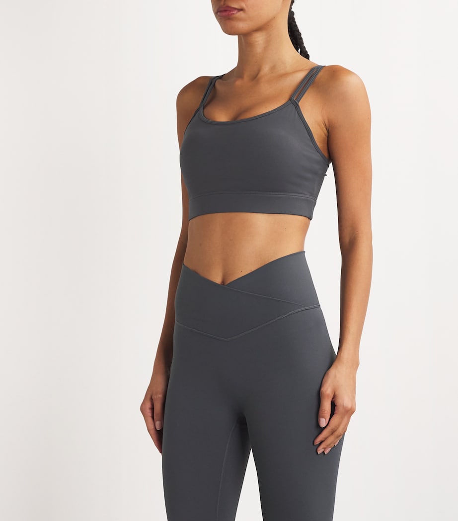 Adanola Blue Ultimate Double Strap Sports Bra