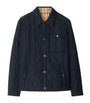 Navy Reversible Quilted Overshirt