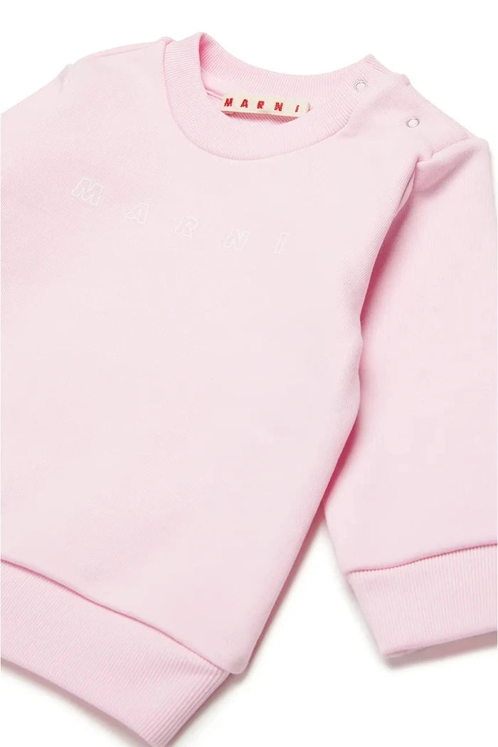 Marni MS319B Bebek Pamuklu Sweatshirt