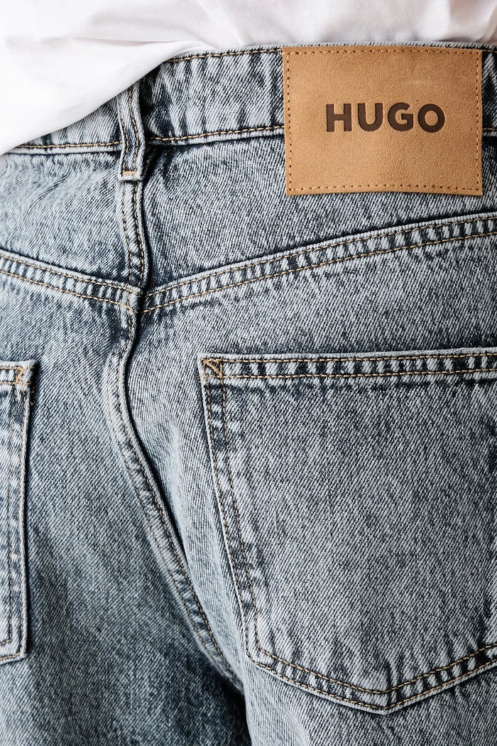 HUGO Blue relaxed fit kadın Leni_S_B kot pantolon