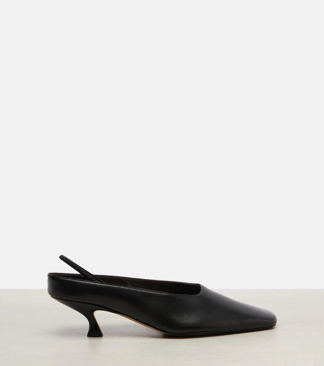 Calvin Klein Collection - Anna leather slingback pumps