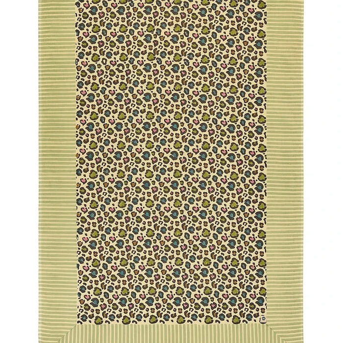 Памучно покривало Doing Goods Disco Leopard 220 x 140 cm