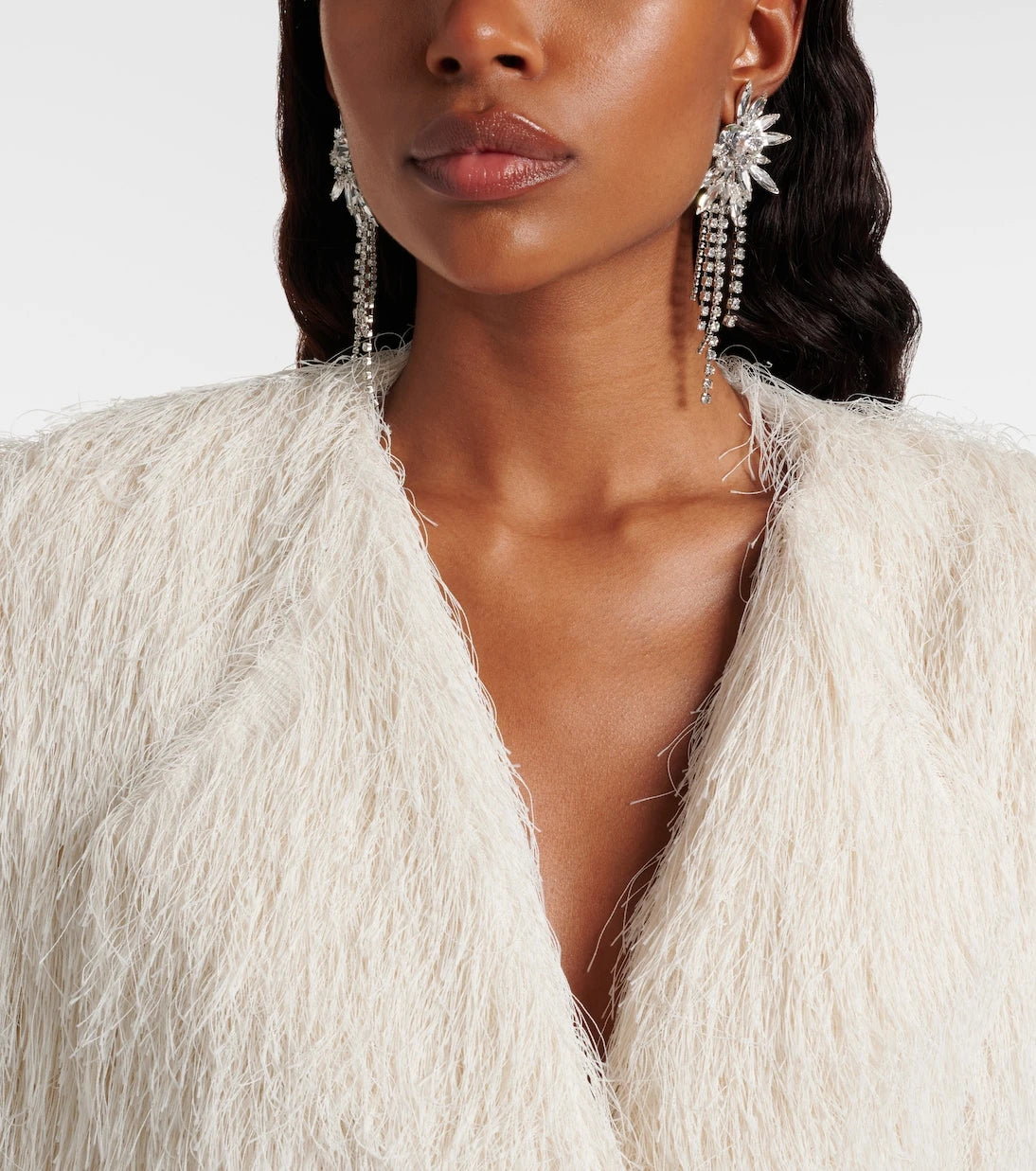 Jennifer Behr - Shantalle crystal-embellished drop earrings