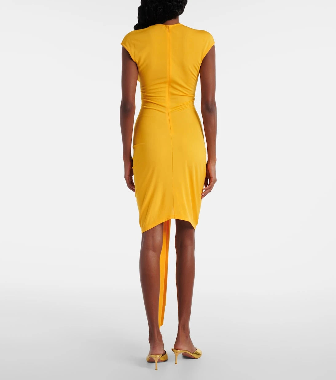 Christopher Esber - Duo Bezel cutout jersey minidress