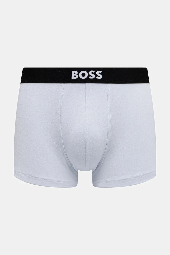 BOSS erkek pamuklu elastan boxer Trunk 3P BOSS ONE 3’lü