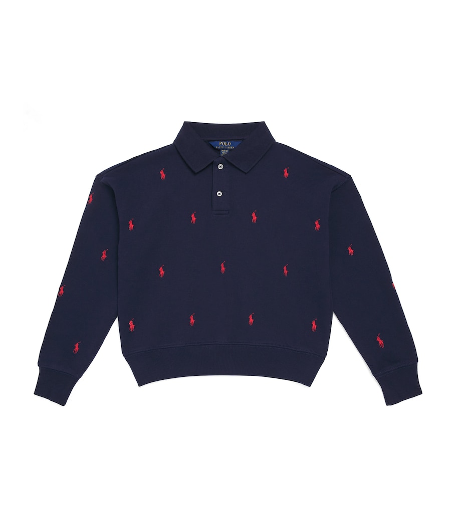 Ralph Lauren Kids Cotton-Blend Polo Sweatshirt (7-14 Years)