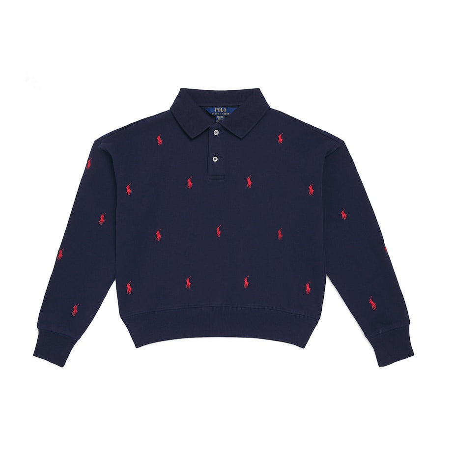 Ralph Lauren Kids Cotton-Blend Polo Sweatshirt (7-14 Years)