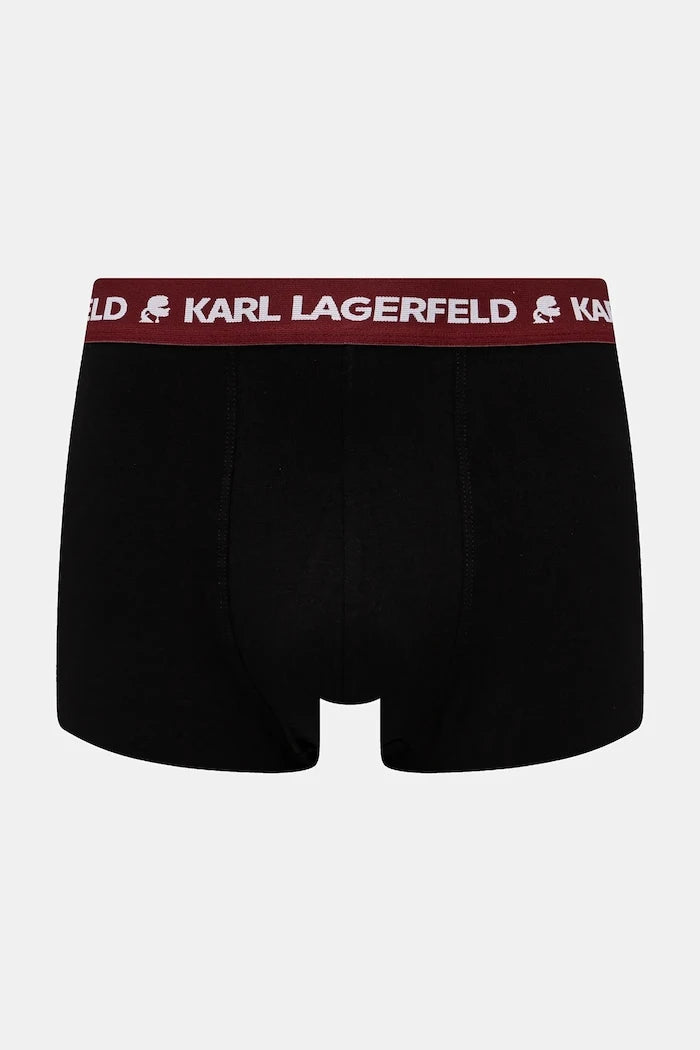 Karl Lagerfeld erkek pamuk ve elastan boxer 3'lü