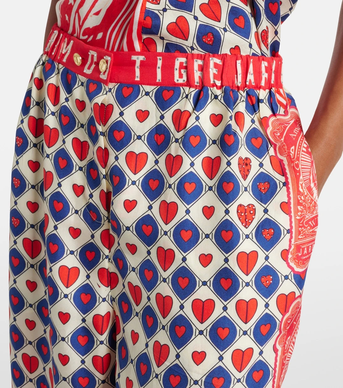 Camilla - Printed silk palazzo pants