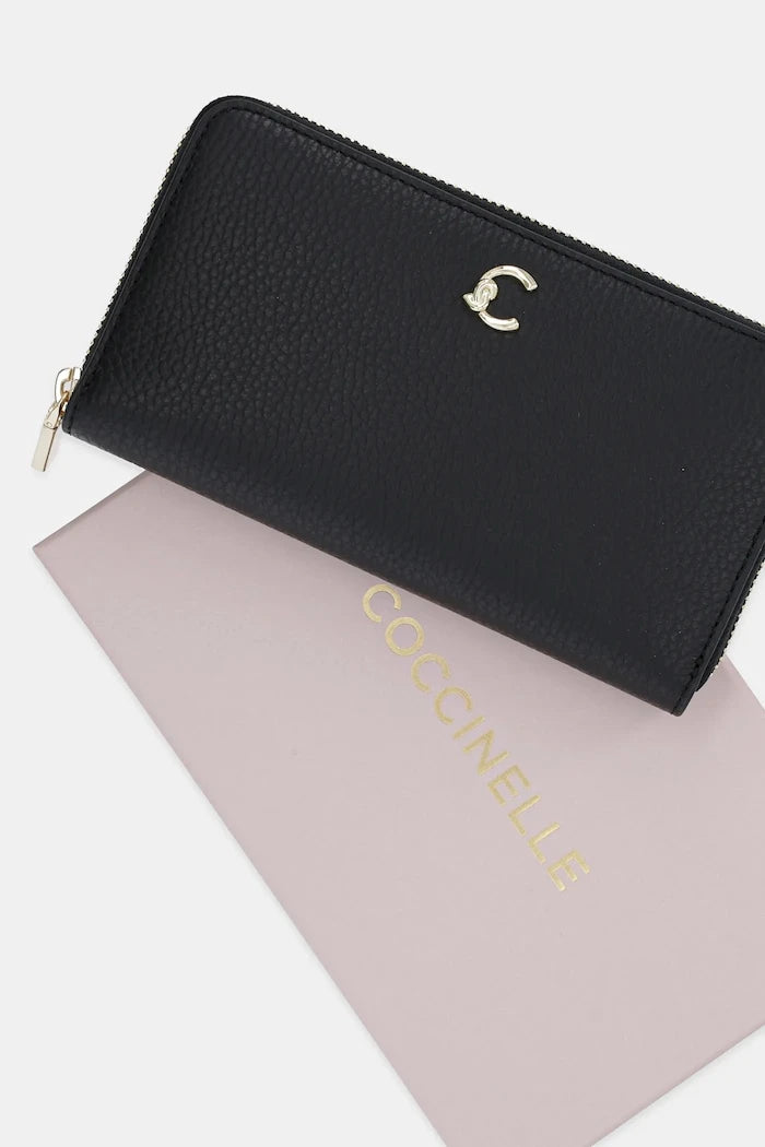 COCCINELLE C-ME deri kadın cüzdanı