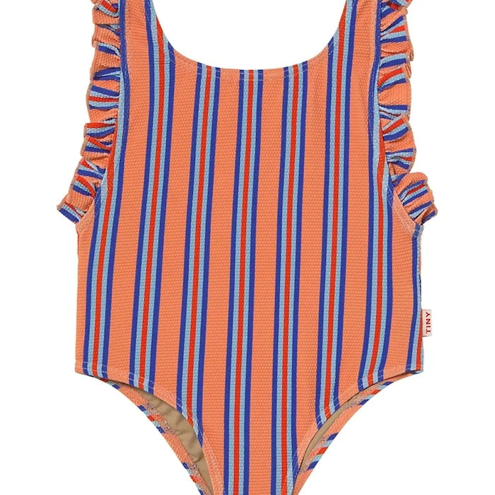 Детски цял бански Tinycottons STRIPES SWIMSUIT