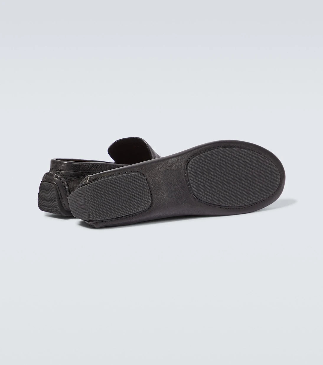 The Row - Lucca leather loafers