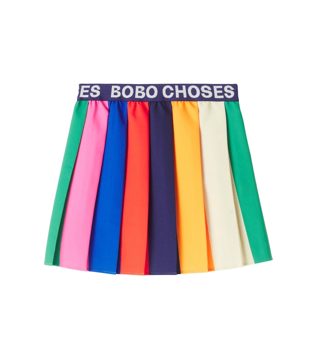 Bobo Choses - Logo pleated skirt
