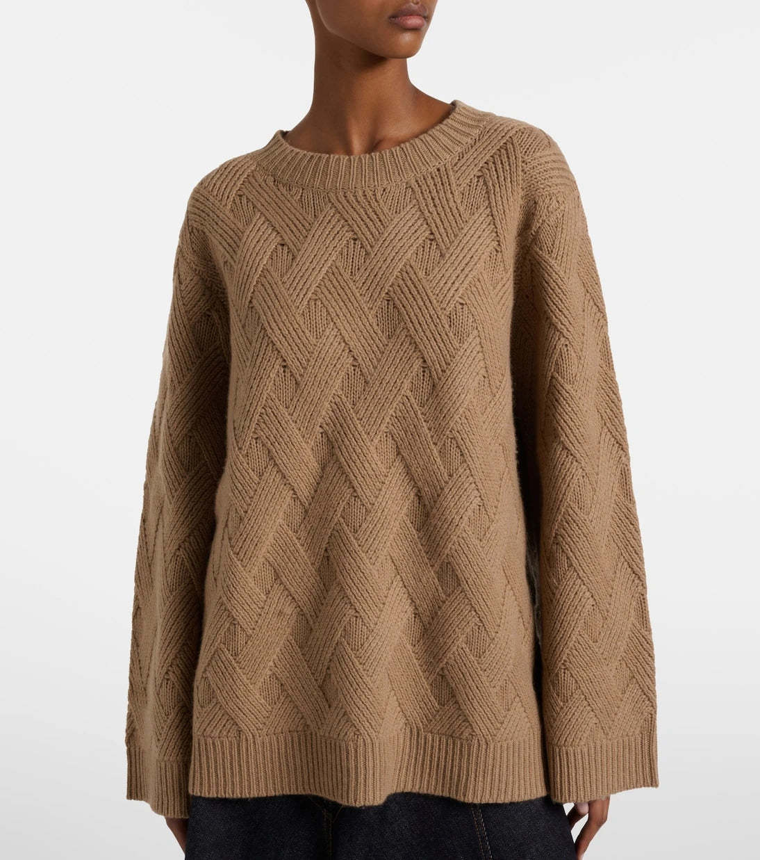 Jardin des Orangers - Oversized wool and cashmere sweater