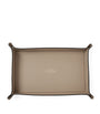 Small Panama Leather Rectangular Trinket Tray