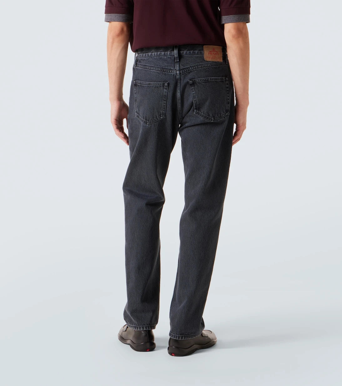 Prada - Mid-rise straight jeans