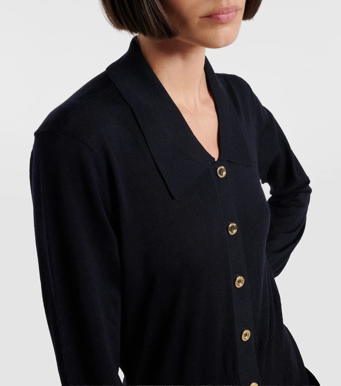 Frame - Wool polo dress