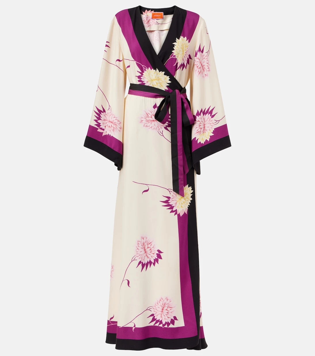 La DoubleJ - Floral wrap dress