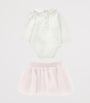 Monnalisa Bodysuit and Skirt Set (1-9 Months)