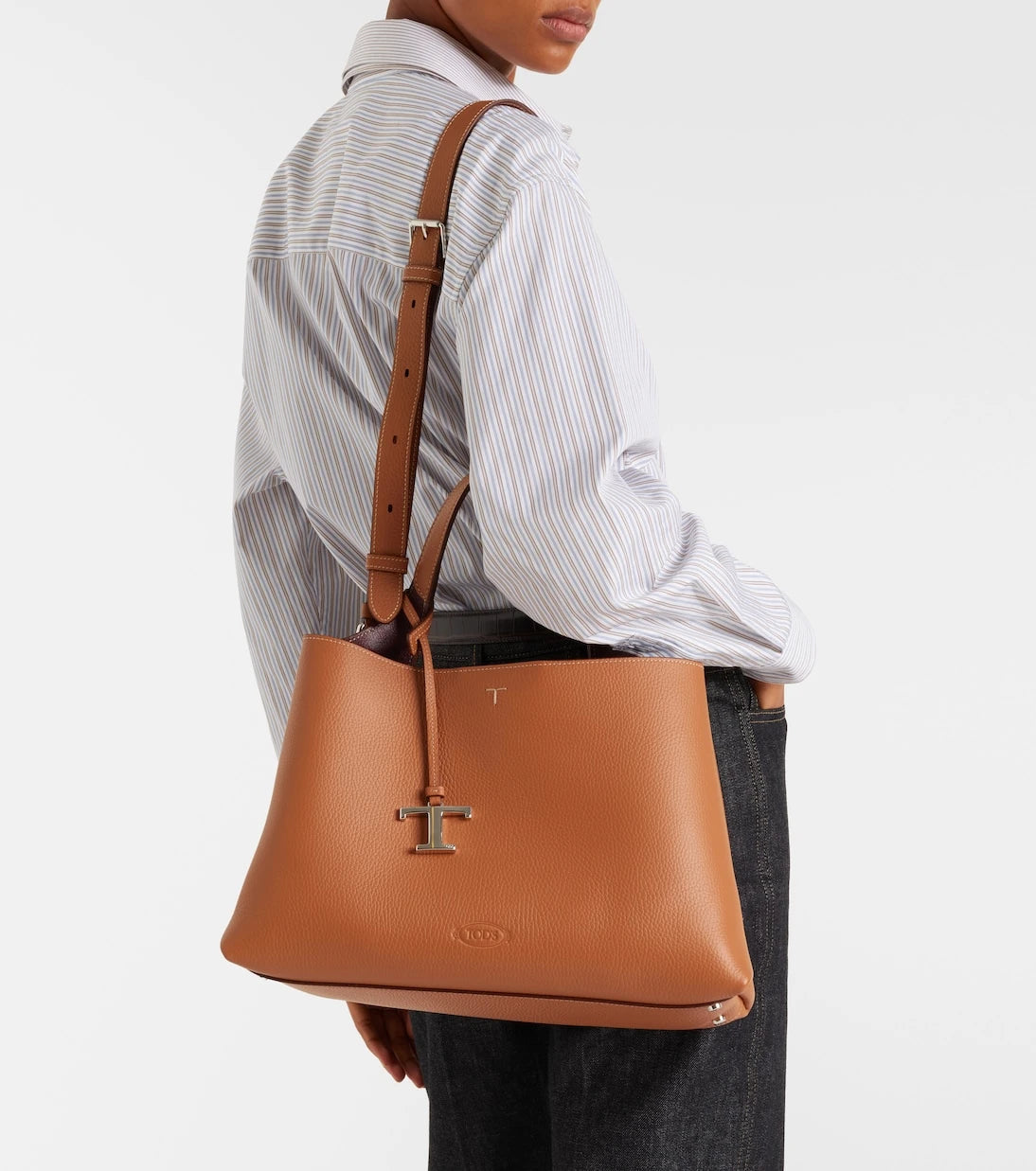 Tod's - Apa Medium leather tote bag