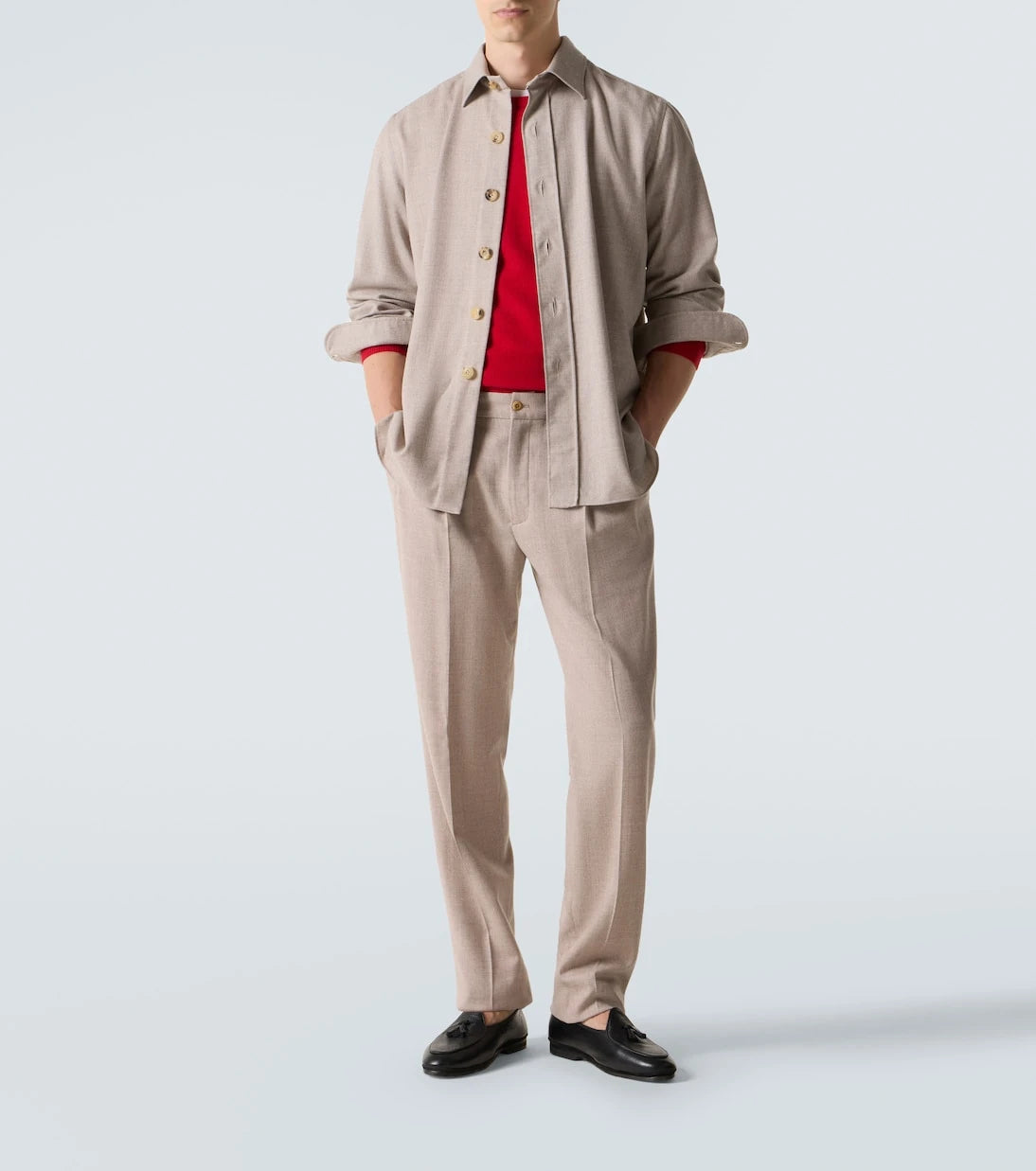 Rubinacci - Virgin wool shirt