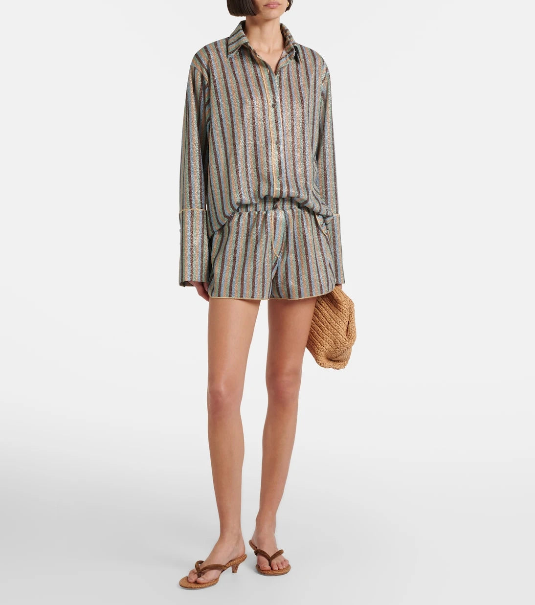 Oséree - Lumière striped shirt