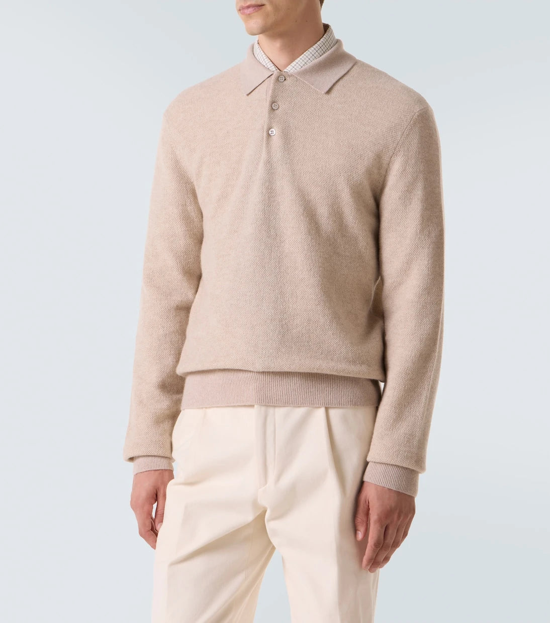 Ralph Lauren Purple Label - Cashmere polo sweater