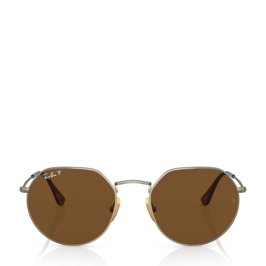 Ray-Ban Gold RB8165 Jack Sunglasses