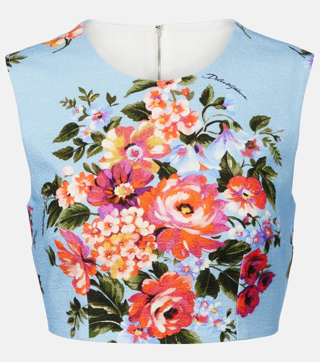 Dolce&Gabbana - Floral cotton top