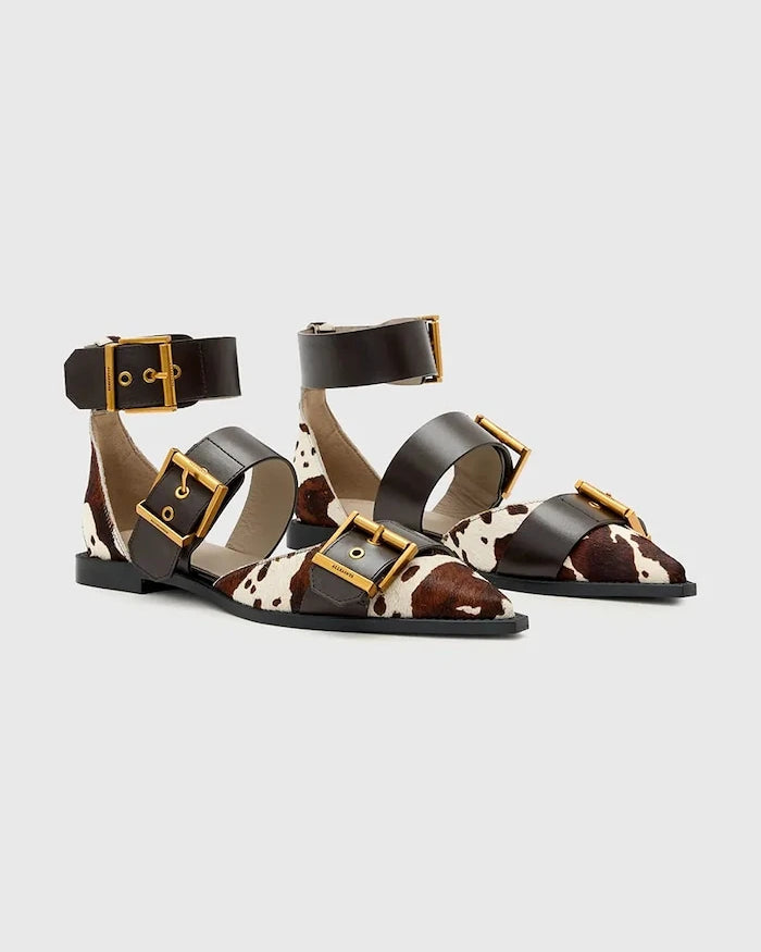 AllSaints Sutton Shoe Deri Balerinler
