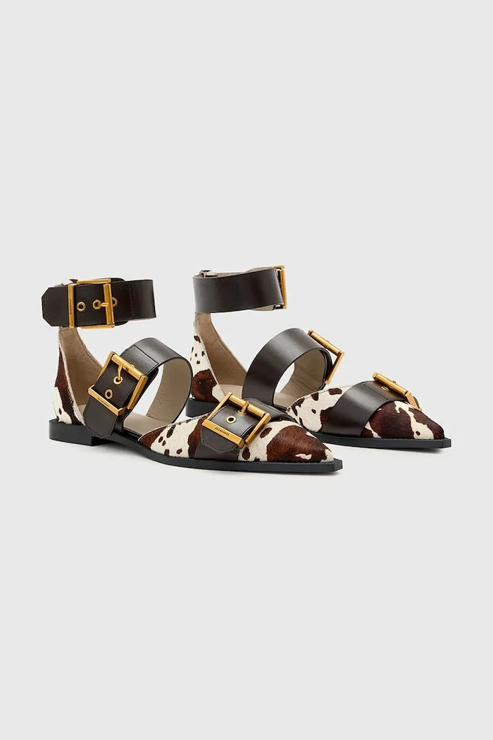AllSaints балеринки кожени Sutton Shoe