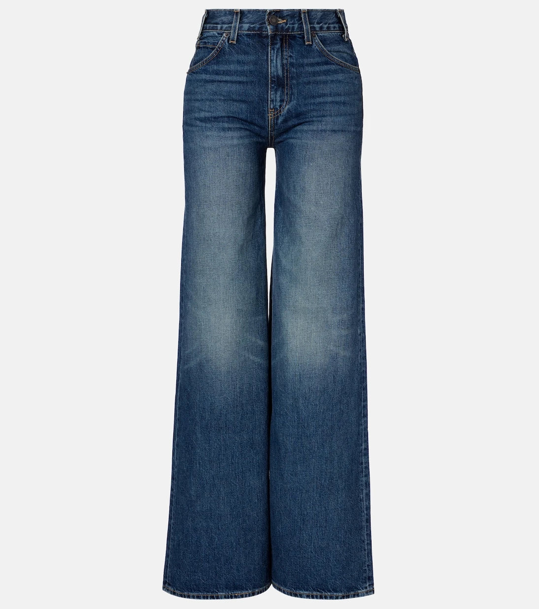 Nili Lotan - Salome mid-rise wide-leg jeans