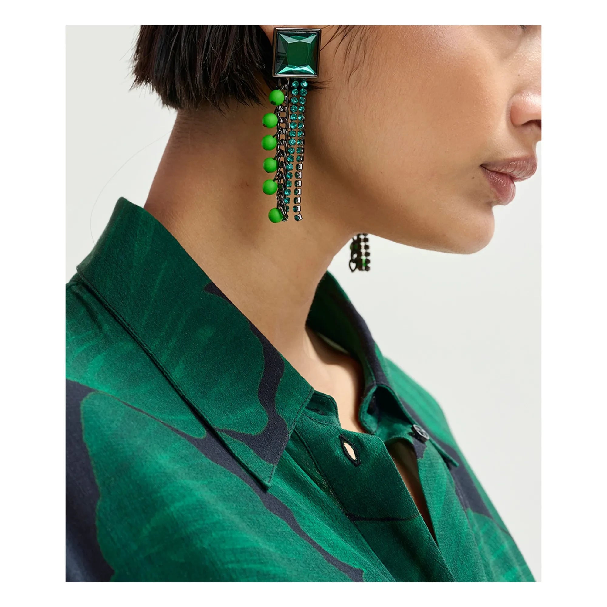 Essentiel Antwerp - Jearry Rhinestones Earrings | Avocat