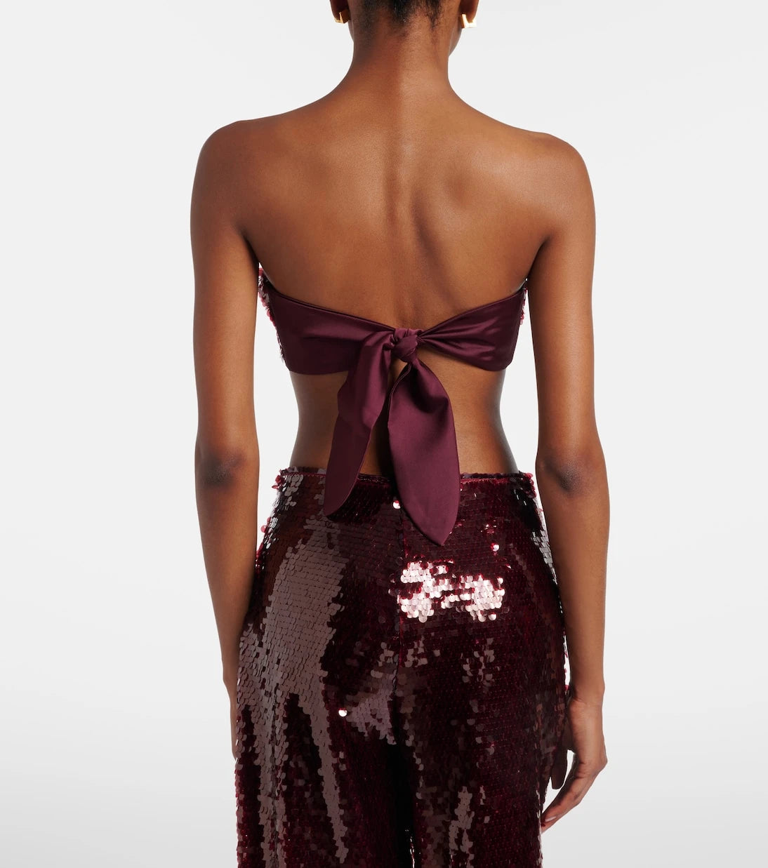 Adriana Degreas - Sequined bandeau top
