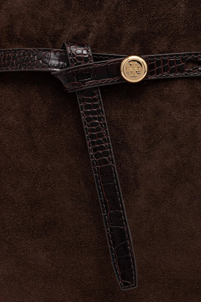 Tory Burch Kadın Süet Romy Suede Bauletto Çanta