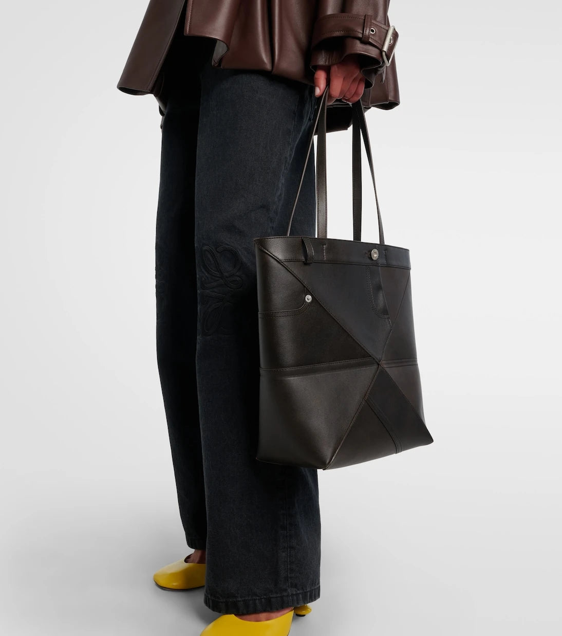 Loewe - Puzzle Fold Medium leather tote bag