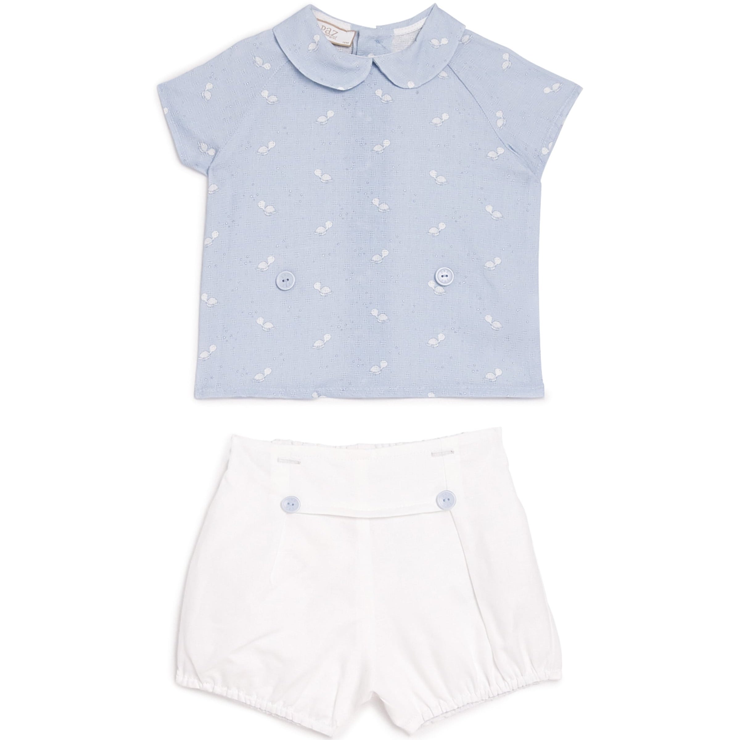 Linen Shirt and Shorts Set (1-24 Months)