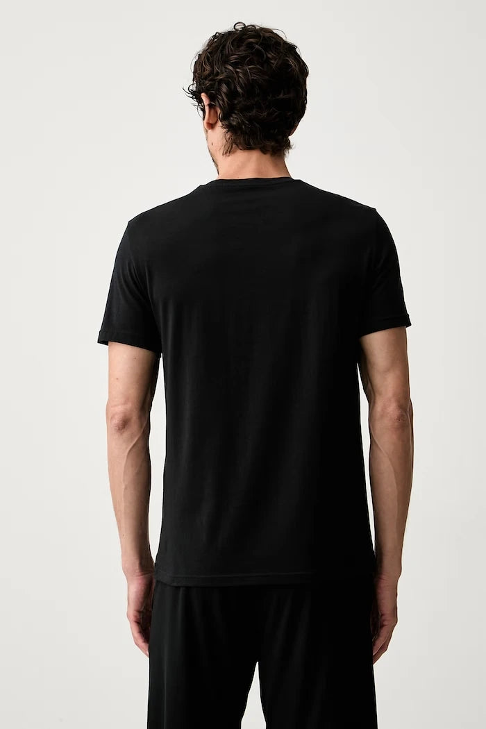 Emporio Armani Underwear Erkek Pamuk ve Elastan Ev Tişörtü 2'li