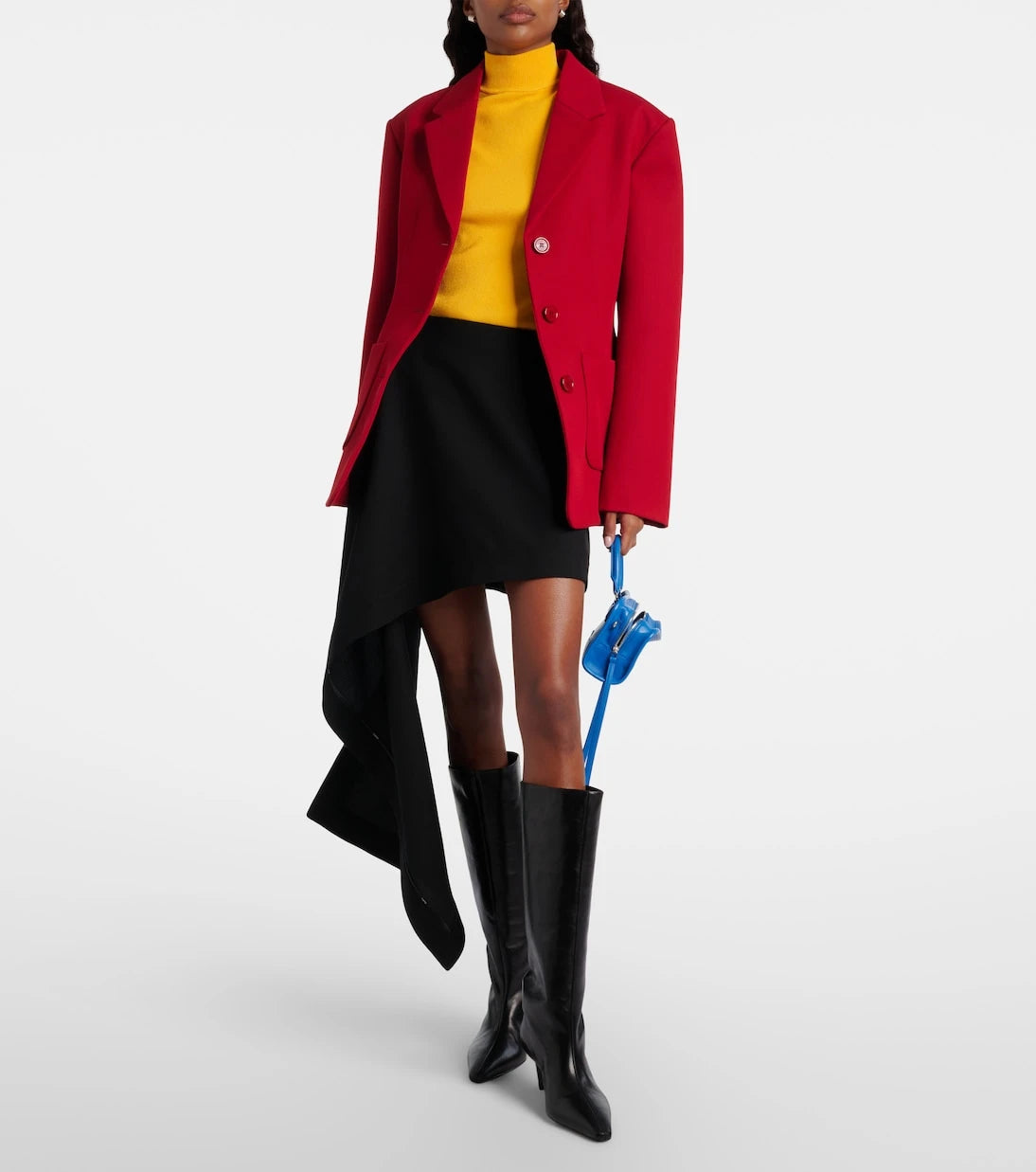 JUDE - Cave leather knee-high boots
