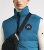 Canada Goose Blue Down Water-Repellent Packable Lodge Gilet