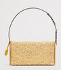 Metallic Vain Soft Shoulder Bag