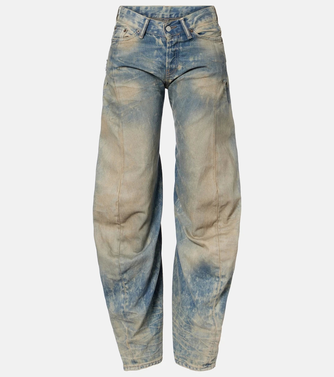 Acne Studios - 2006F بنطلون جينز بقصّة واسعة وخصر منخفض