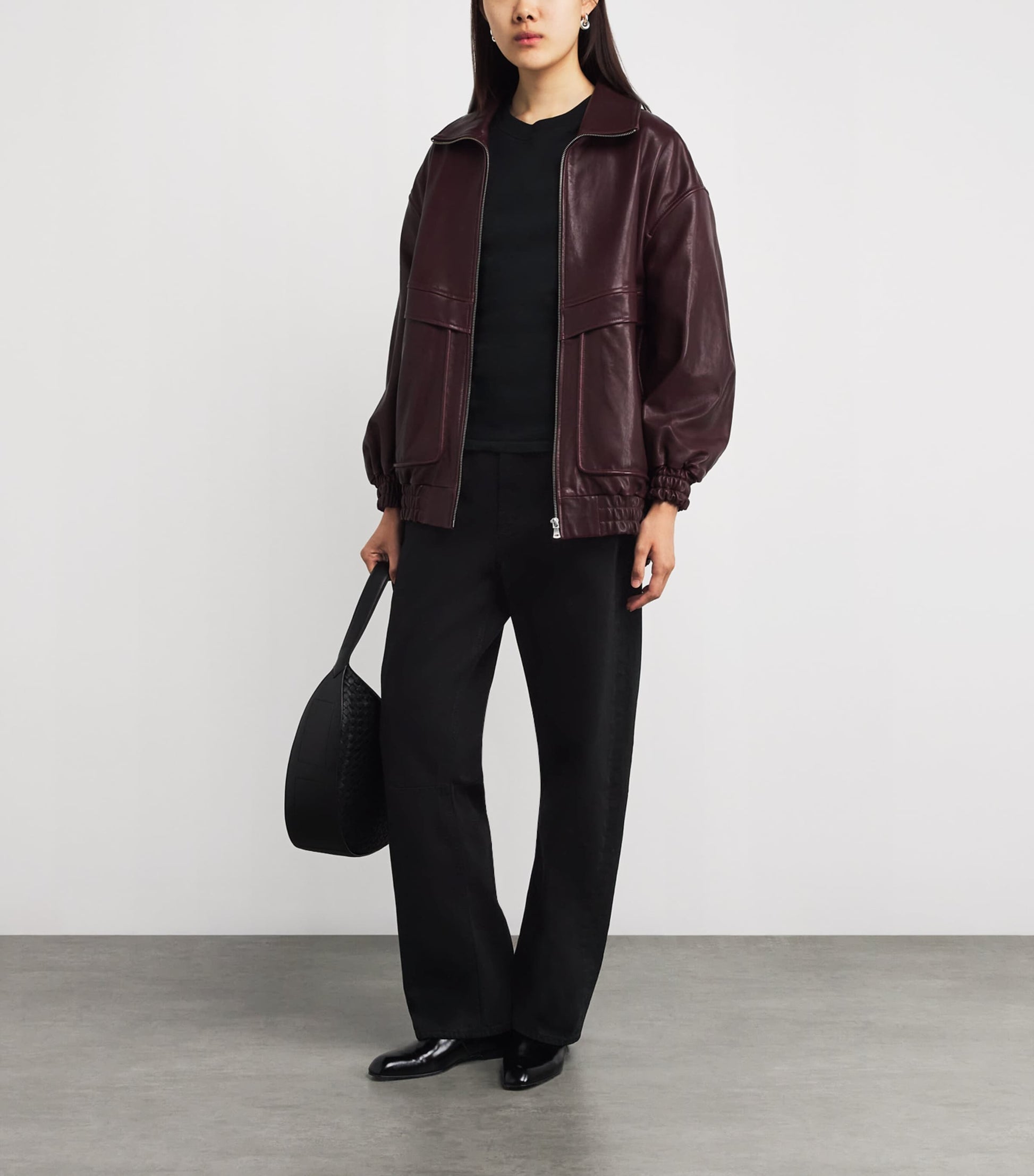 Citizens of Humanity Black Miro Long Relaxed Jeans