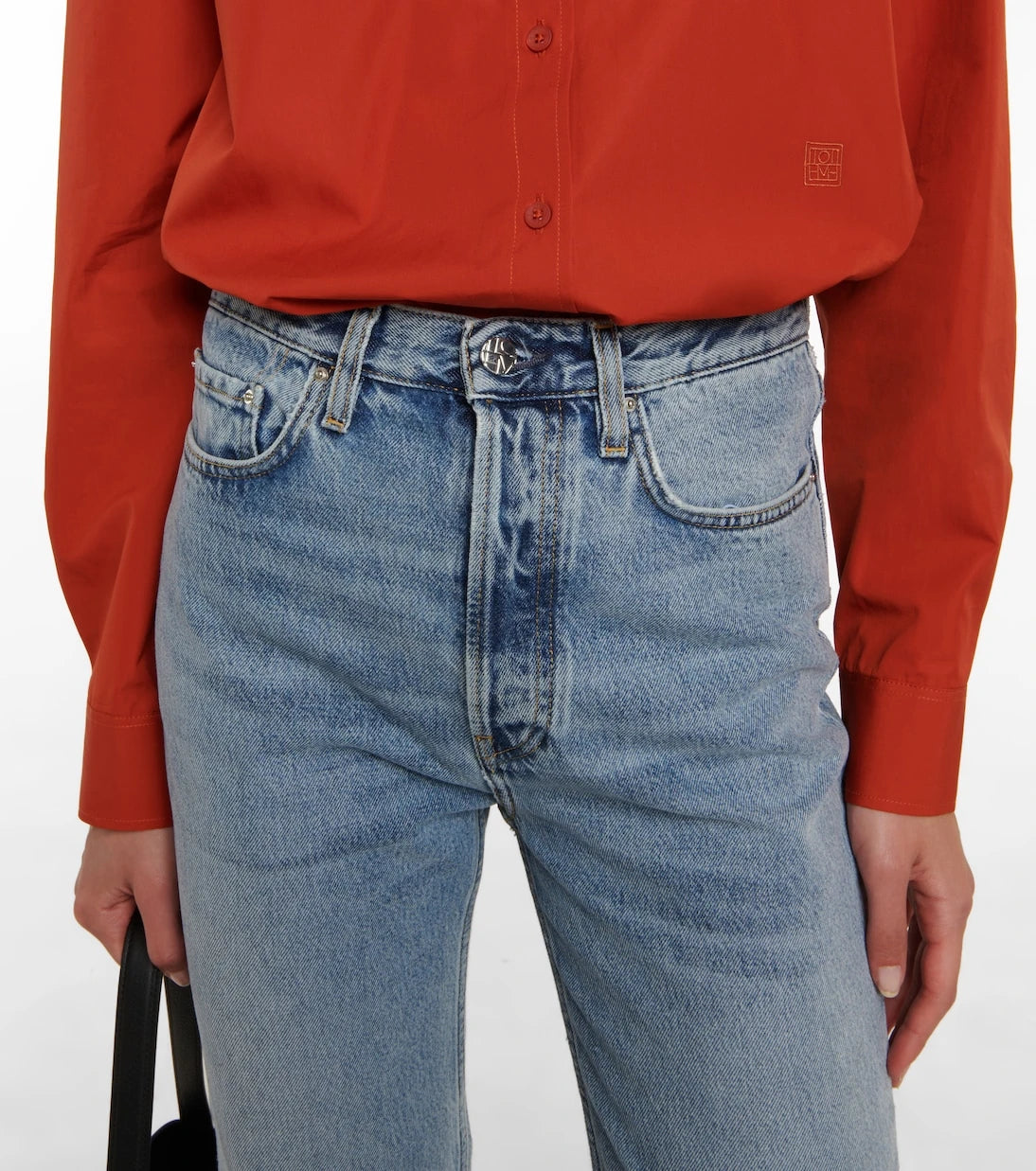 Toteme - High-rise straight jeans