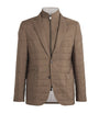 Corneliani Beige Technical Quilted Blazer