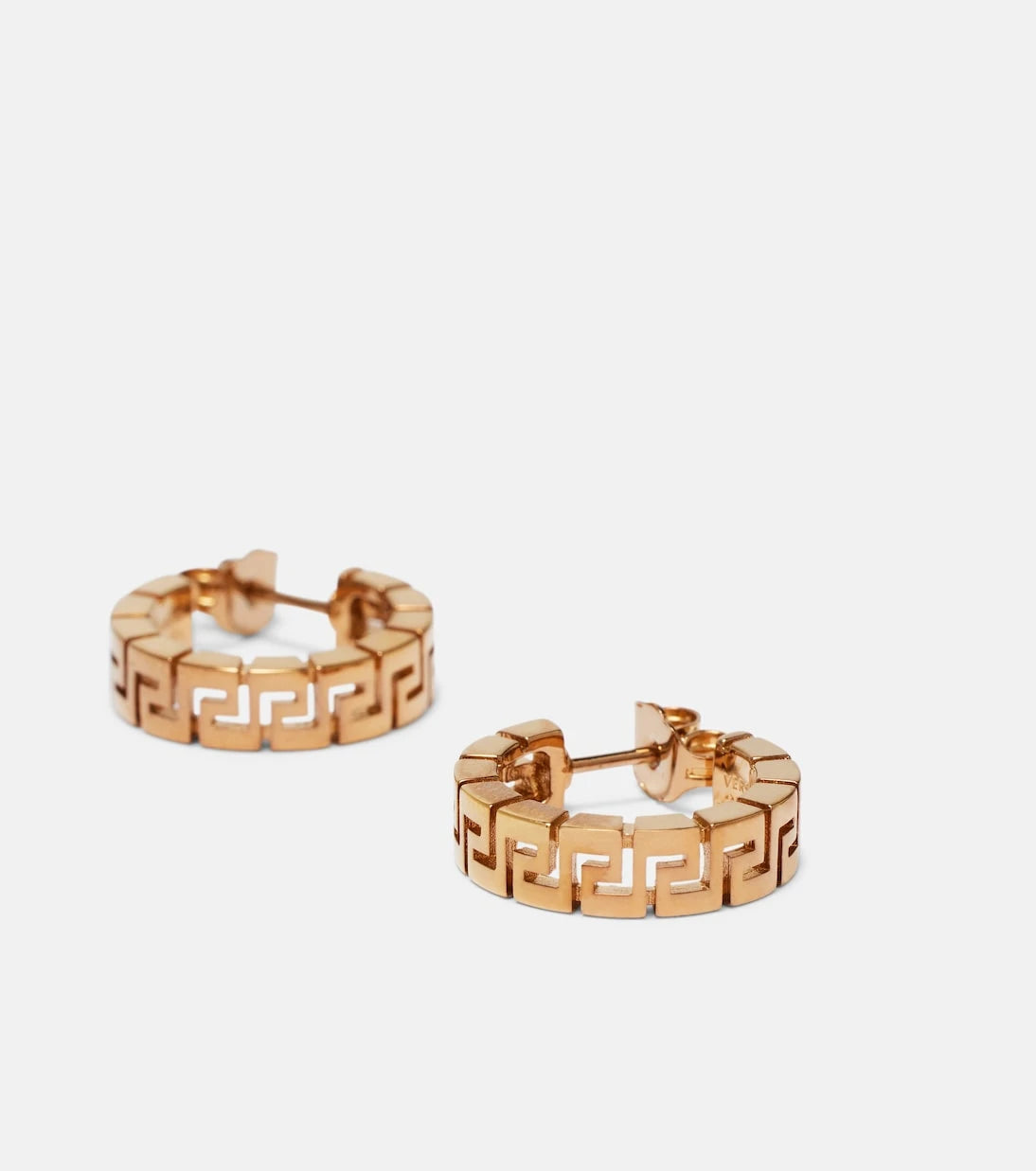 Versace - Greca hoop earrings