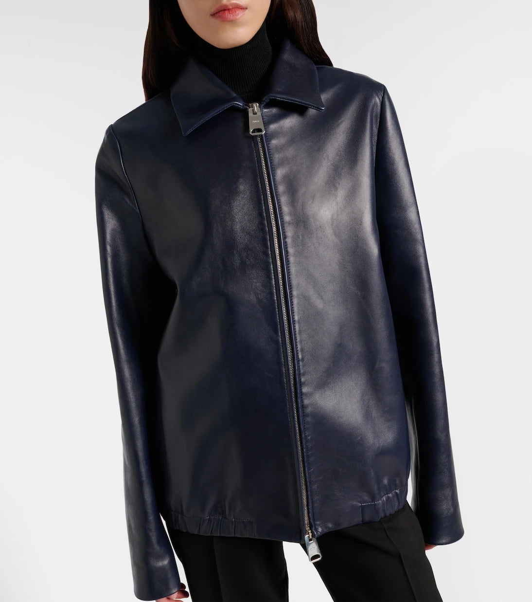 Khaite - Jackson leather jacket