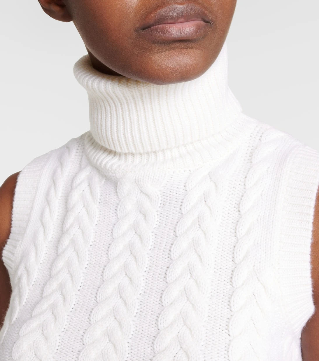 Max Mara - Oscuro wool and cashmere turtleneck top