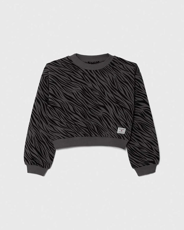 Sisley Çocuk Pamuklu Sweatshirt