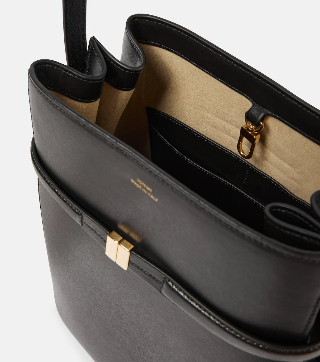 Toteme - Leather bucket bag